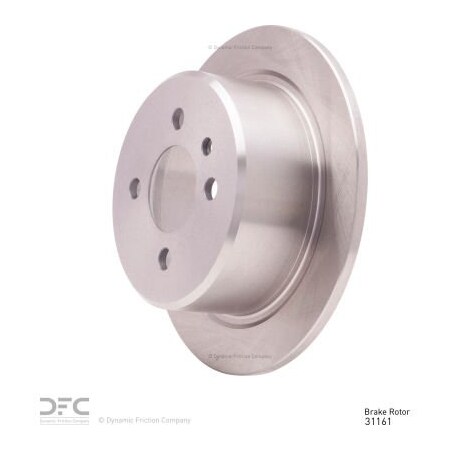 Dynamic Friction Co Disc Brake Rotor - 600-31161 600-31161